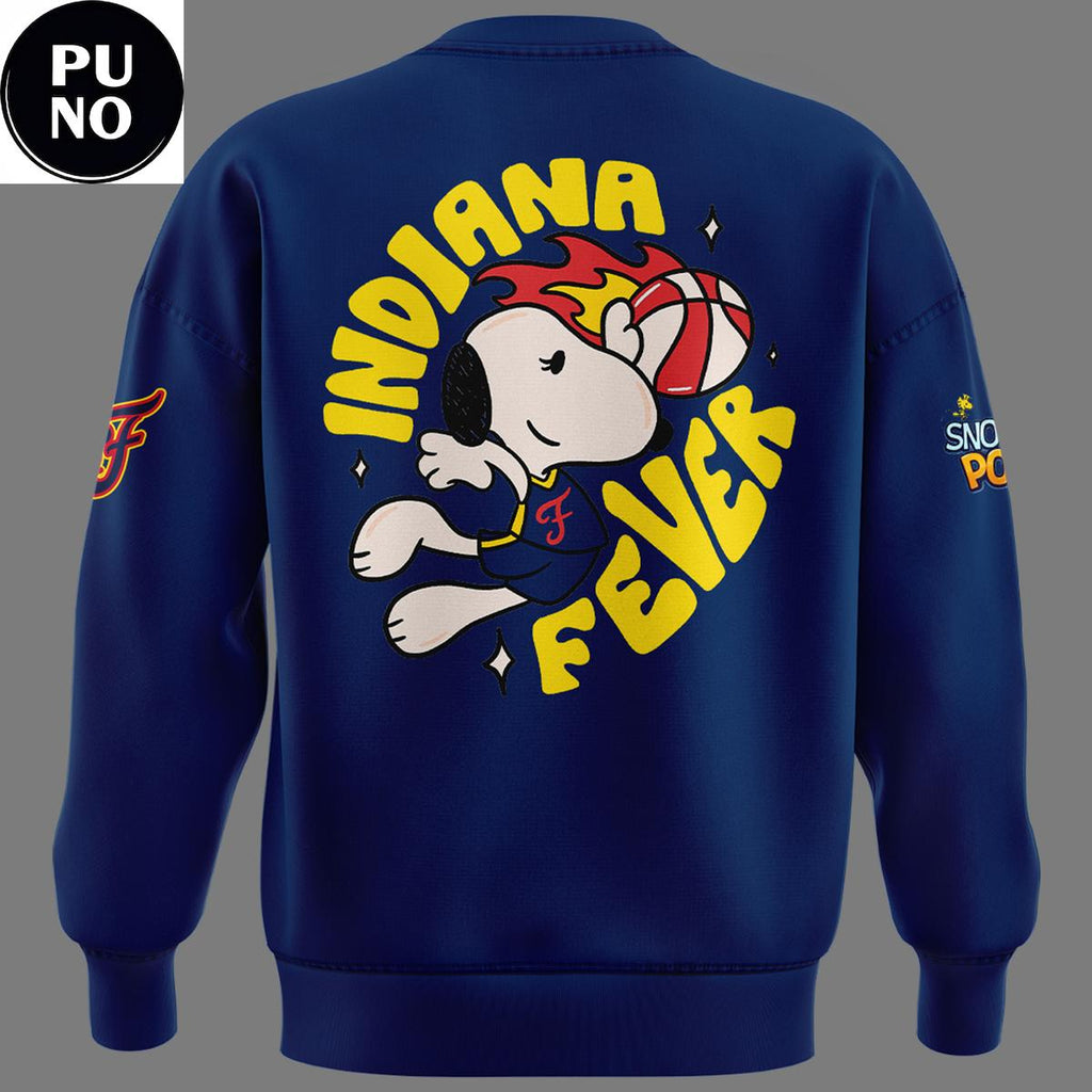 Indiana Fever x Peanuts Night 2026 Hoodie T-Shirt