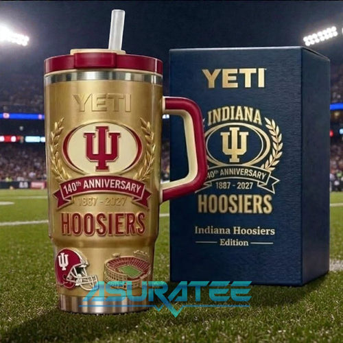 Indiana Hoosiers 140th Anniversary Limited Edition YETI Tumbler