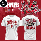 Indiana Hoosiers 2026 Peach Bowl Champions Locker Room Hoodie Shirt