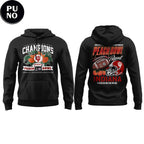 Indiana Hoosiers 2026 Peach Bowl Champions Never Daunted Hoodie T-Shirt