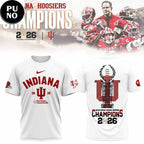Indiana Hoosiers Football National Champions 2026 Hoodie T-Shirt