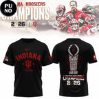 Indiana Hoosiers Football National Champions 2026 Hoodie T-Shirt