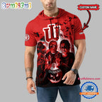 Indiana Hoosiers Horror Characters Essential Halloween Sleeveless Hoodie
