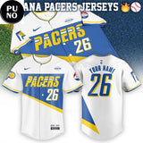 Indiana Pacers 2026 City Swingman Personalized Baseball Jersey
