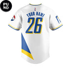 Indiana Pacers 2026 City Swingman Personalized Baseball Jersey