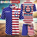 Indianapolis Colts American Flag Hawaii Shirt