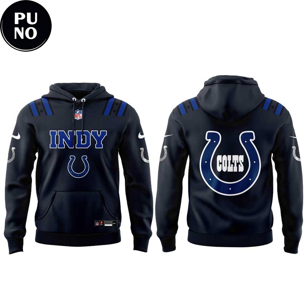 Indianapolis Colts Anvil Strike Rivalries 2026 Hoodie