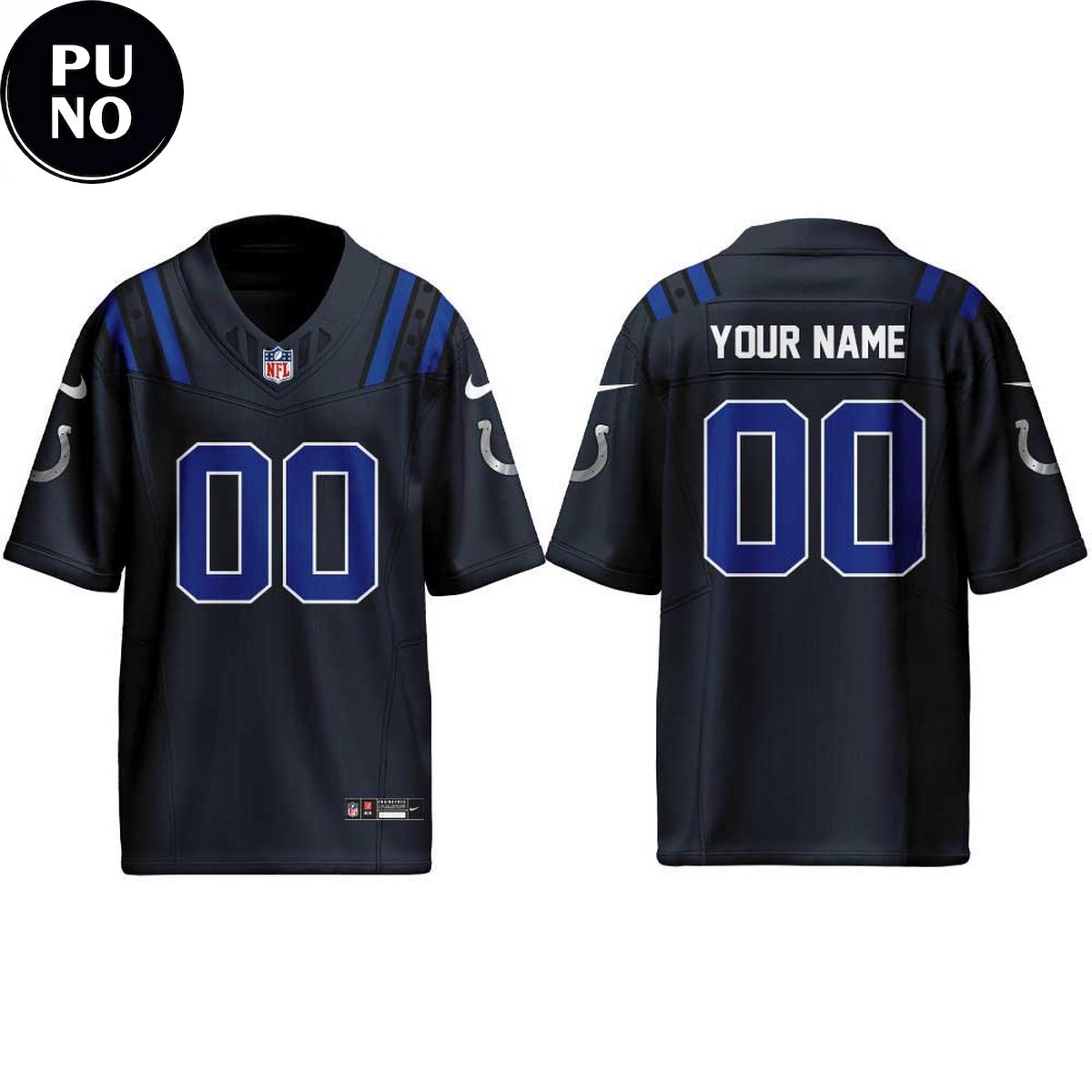 Indianapolis Colts Anvil Strike Rivalries 2026 Personalized Football Jersey