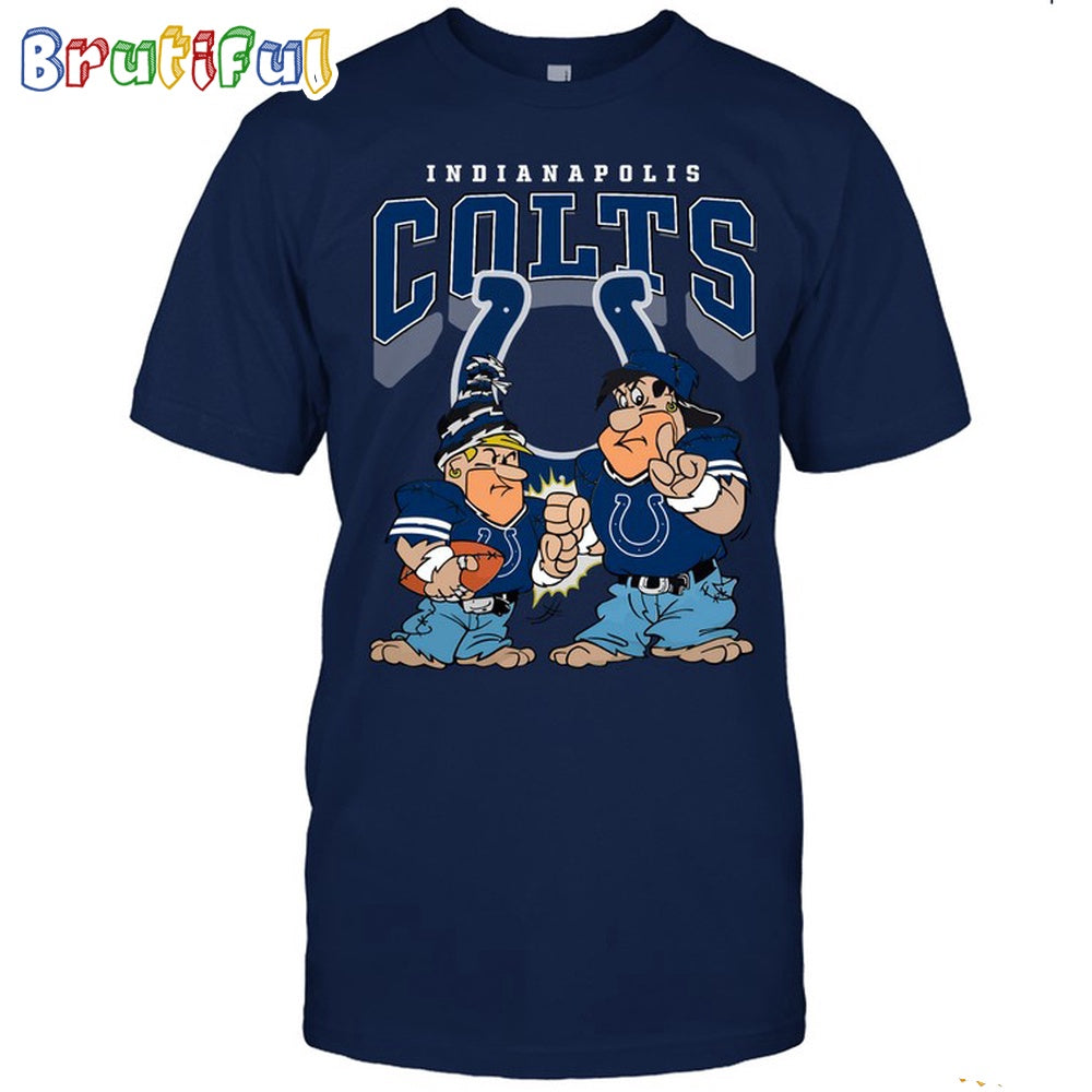 Indianapolis Colts Flintstones Football T Shirt