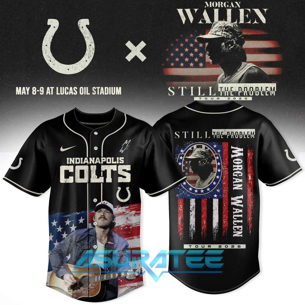 Indianapolis Colts x Morgan Wallen Still The Problem Tour 2026 Jersey