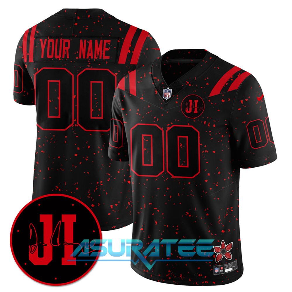 Indianapolis Colts x Stranger Things 5 Limited Custom Jersey