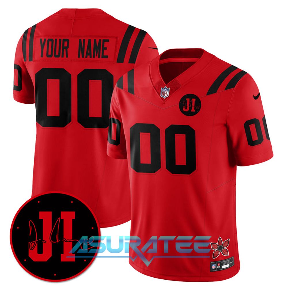 Indianapolis Colts x Stranger Things 5 Limited Custom Jersey