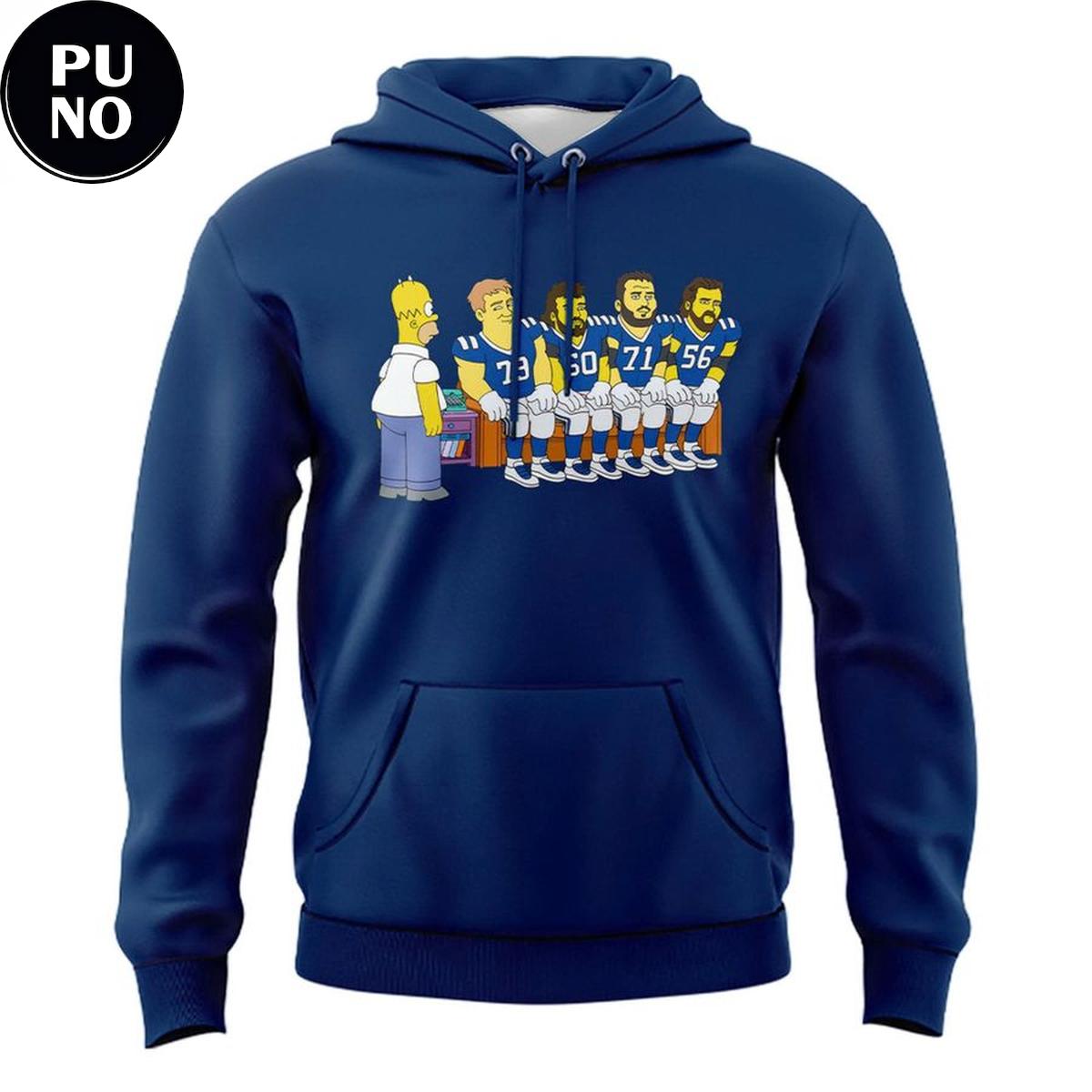 Indianapolis Colts x The Simpsons 2026 Hoodie T-Shirt