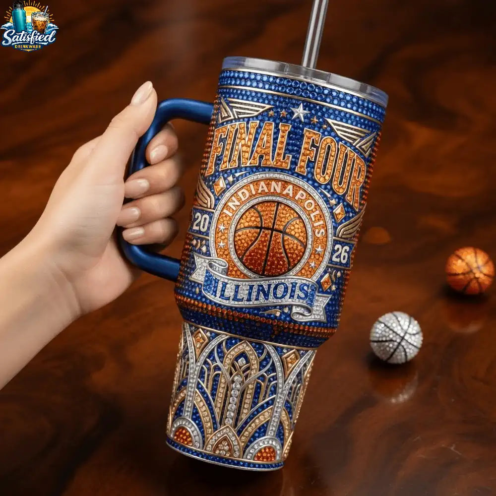 Indianapolis Illinois NCAA Men’s Basketball Championship 2026 Tumbler