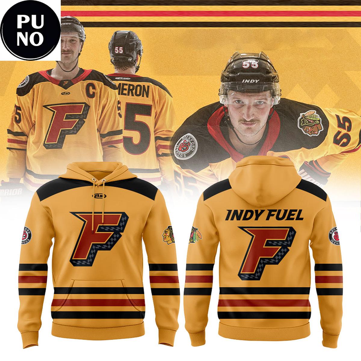 Indy Fuel 2026 All Yellow Fresh Threads Just Dropped Hoodie T-Shirt