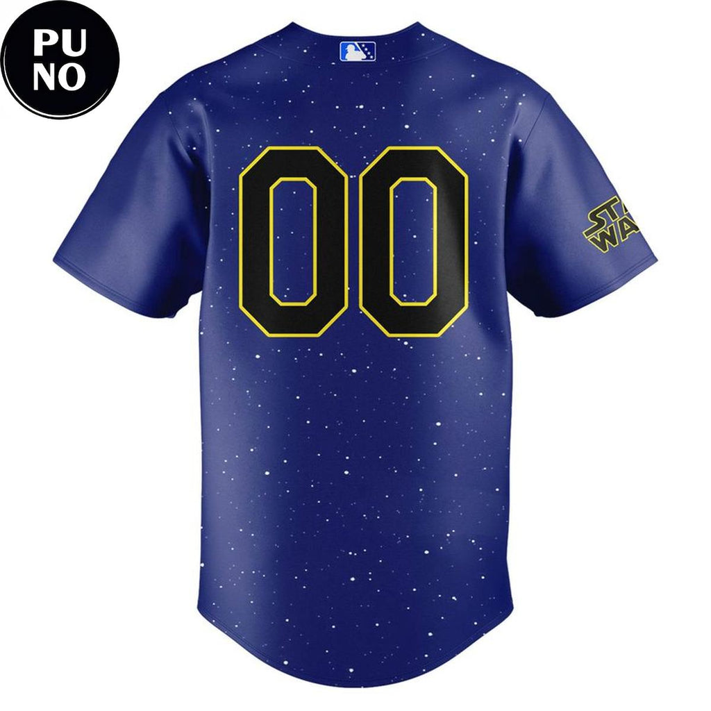 Iowa Cubs x Star Wars Night 2026 Personalized Baseball Jersey