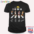 Iowa Hawkeyes 2024 Women’s Basketball Abbey Road Signatures T Shirt