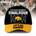 Iowa Hawkeyes 2024 Women’s Basketball Final Four Hat, Let’s Go Hawks Cap