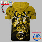 Iowa Hawkeyes Horror Characters Essential Halloween Sleeveless Hoodie