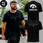 Iowa Hawkeyes x Jesus Saves 2026 Hoodie T-Shirt