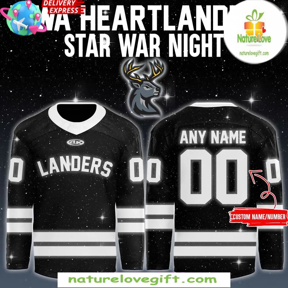 Iowa Heartlanders Star Wars Jersey 2026 Hockey Night