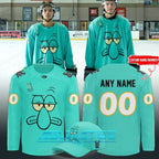 Iowa Heartlanders x Squidward 2025 Special Hockey Jersey