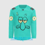 Iowa Heartlanders x Squidward 2025 Special Hockey Jersey