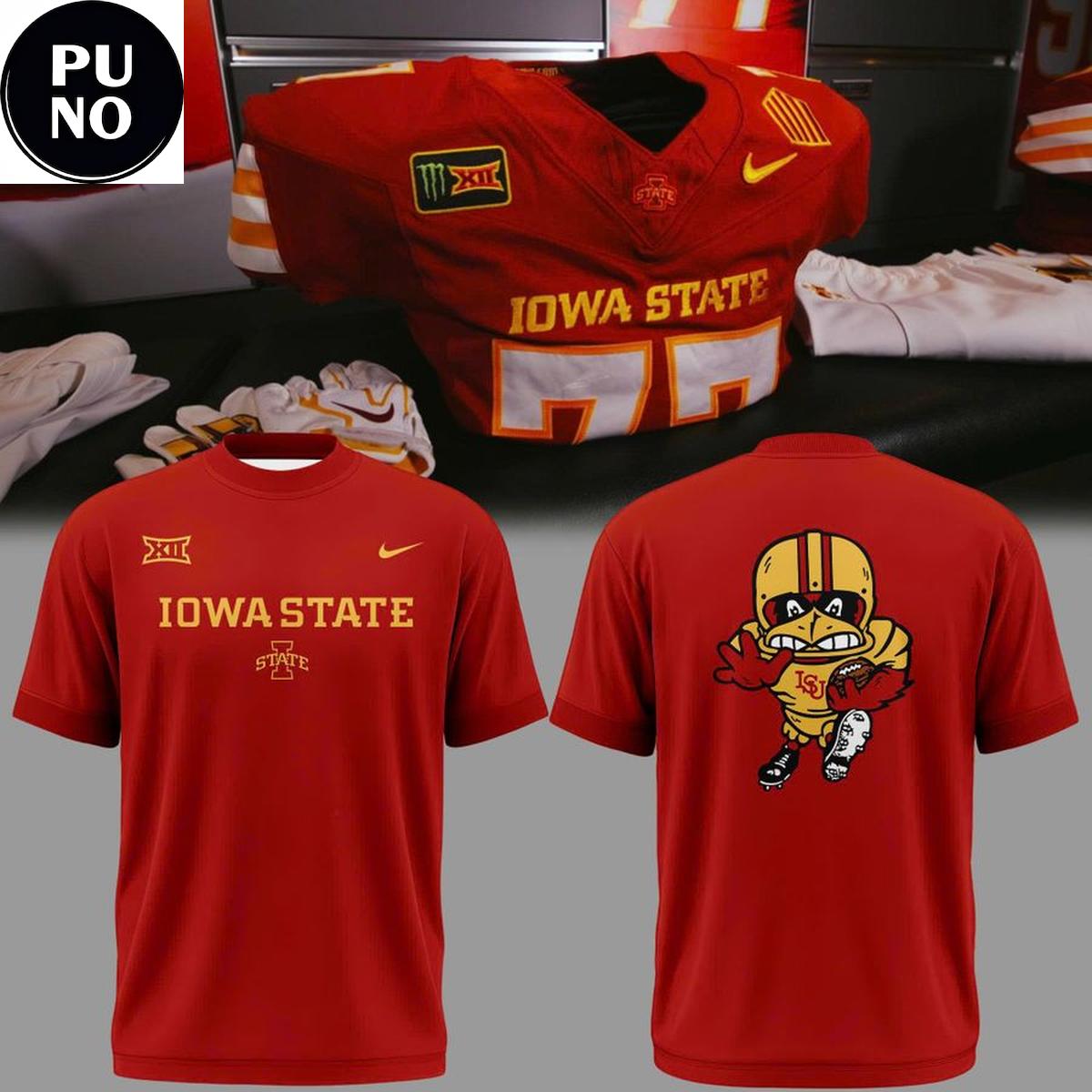 Iowa State Cyclones 2026 Week 01 Unifom Hoodie T-Shirt