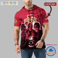 Iowa State Cyclones Horror Characters Essential Halloween Sleeveless Hoodie