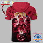 Iowa State Cyclones Horror Characters Essential Halloween Sleeveless Hoodie