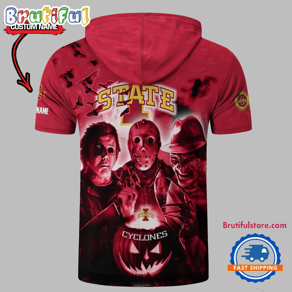 Iowa State Cyclones Horror Characters Essential Halloween Sleeveless Hoodie