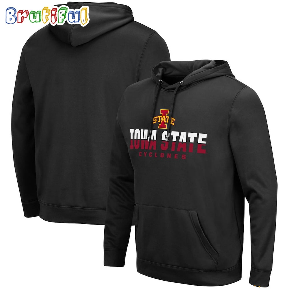 Iowa State Cyclones Lantern Pullover Black Hoodie