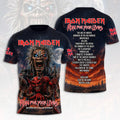 Iron Maiden 2026 World Tour 3D Apparel – HOATT26773