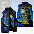 Iron Maiden Fear of the dark 3D Sleeveless Down Jacket – HOATT26887
