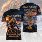 Iron Maiden 2026 World Tour 3D Apparel – HOATT26801