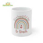 Its a Beautiful Day to Teach Teacher Mug Gift for Back to School