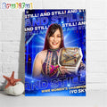 Iyo Sky And Still WWE Womens Champion Wall Art Poster Canvas