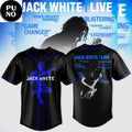 Jack White Live 2026 Tour Baseball Jersey