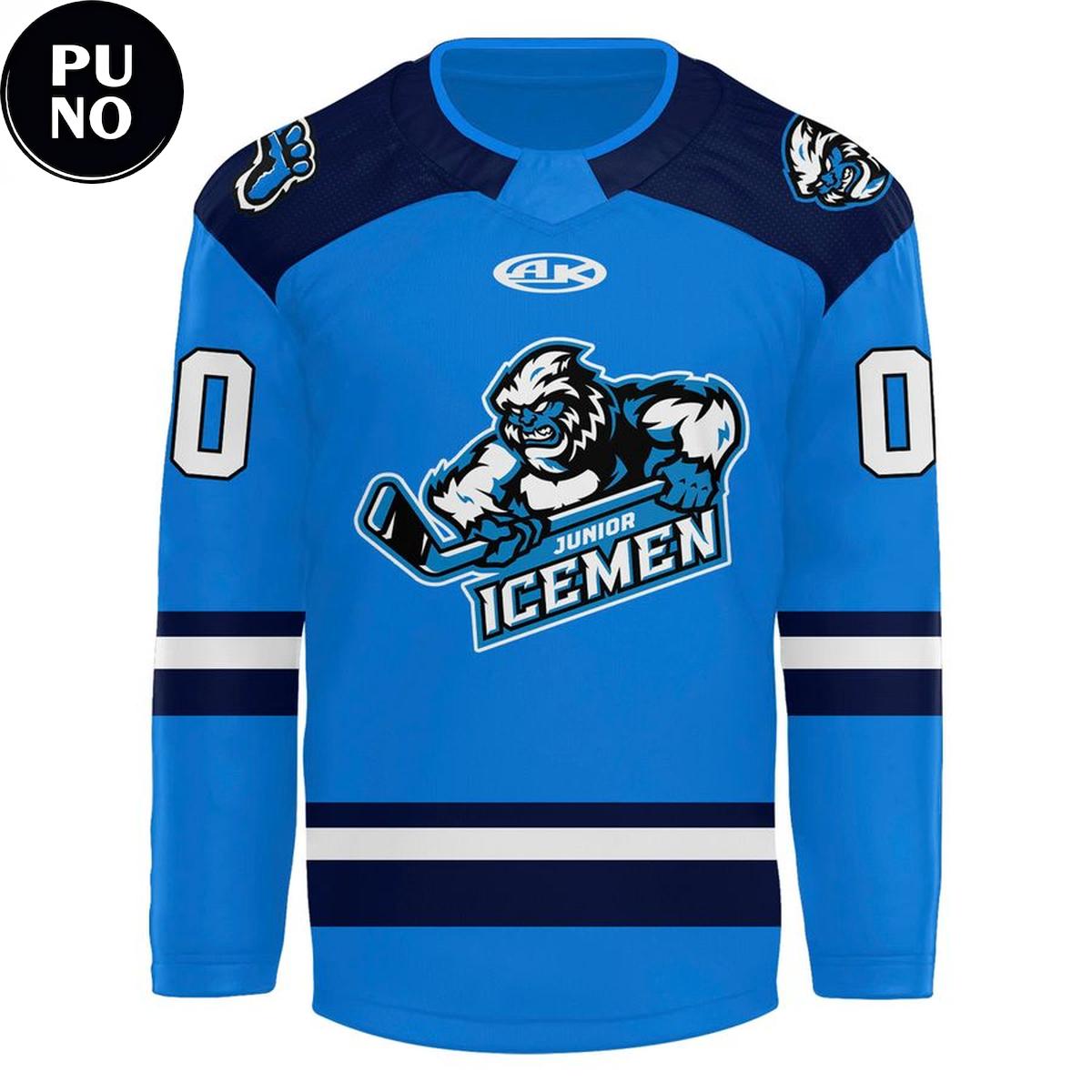 Jacksonville IceMen 2026 Celebrate 10th Anniversary Personalized Hockey Jersey