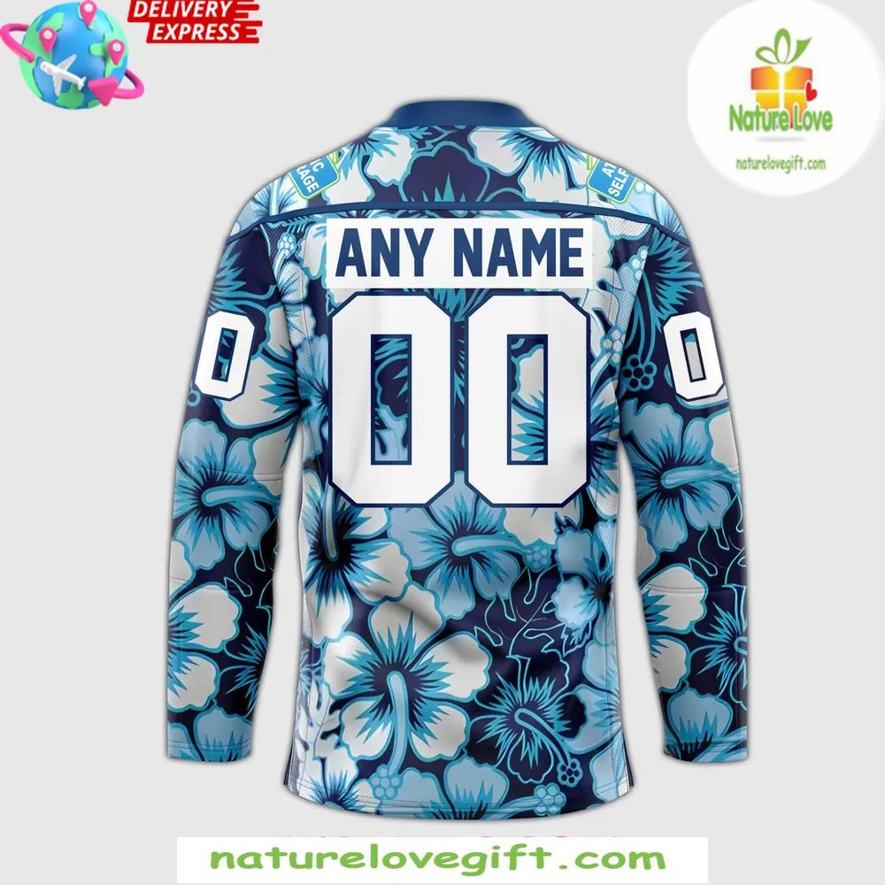 Jacksonville Icemen 2026 Game Worn Hockey Jersey Warm Up
