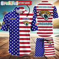 Jacksonville Jaguars American Flag Hawaii Shirt