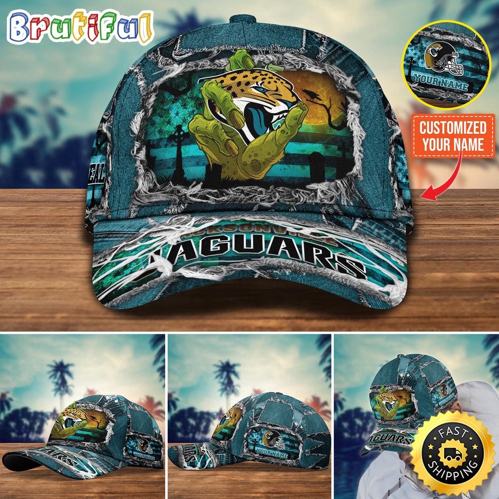 Jacksonville Jaguars Baseball Cap Halloween Cap Customize For This Season