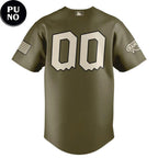 Jacksonville Jumbo Shrimp x Armed Forces Day 2026 Personalized Baseball Jersey