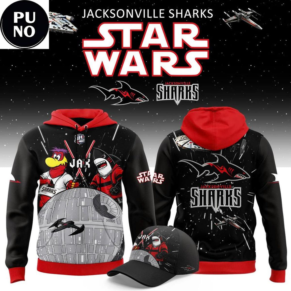 Jacksonville Sharks x Star Wars Night 2026 Hoodie T-Shirt