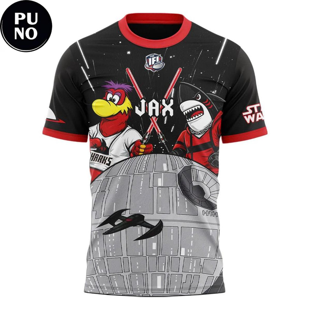 Jacksonville Sharks x Star Wars Night 2026 Hoodie T-Shirt