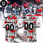 Jacksonville Sharks x Military Appreciation Night 2026 Personalized Baseball Jersey