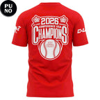 Jacksonville State Gamecocks 2026 Conference USA Champions Hoodie T-Shirt