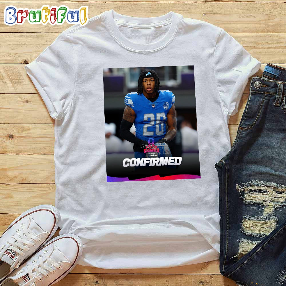 Jahmyr Gibbs Confirmed Pro Bowl Game Orlando 2024