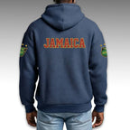 Jamaica World Cup 2026 Waffle Quarter Zip Hoodie