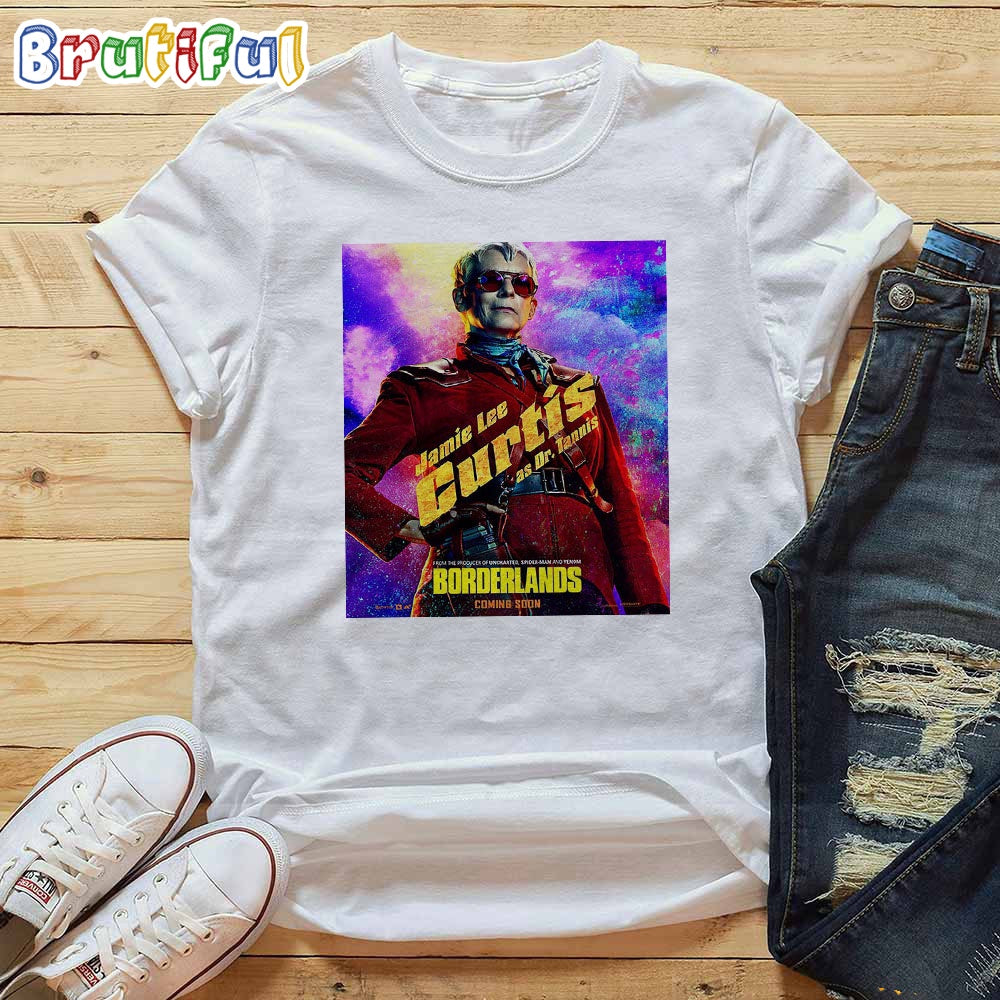 Jamie Lee Curtis as Dr Patricia Tannis in Borderlands Official Poster T-Shirt